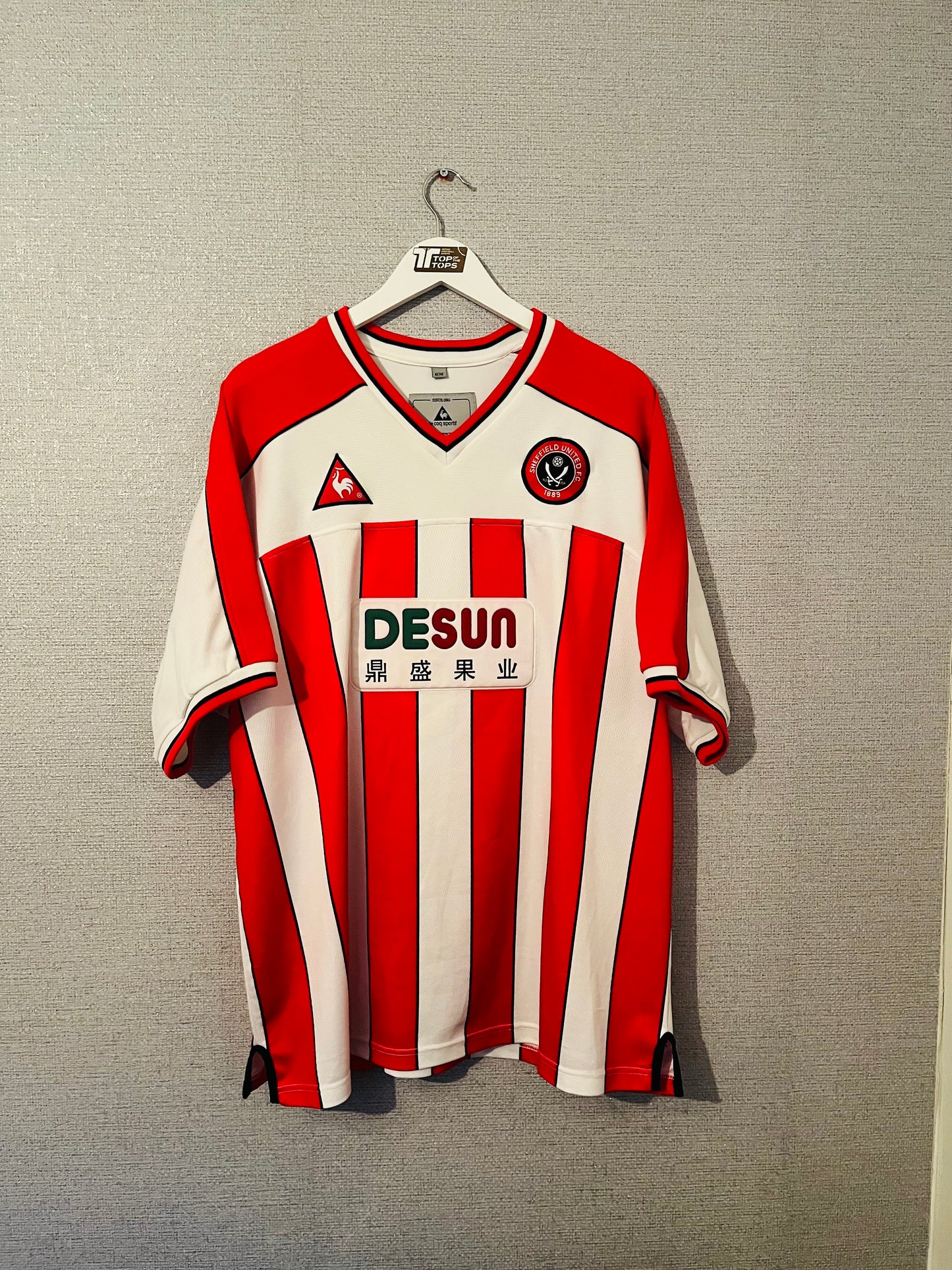 Sheffield United home football shirt 2002/04 XXL