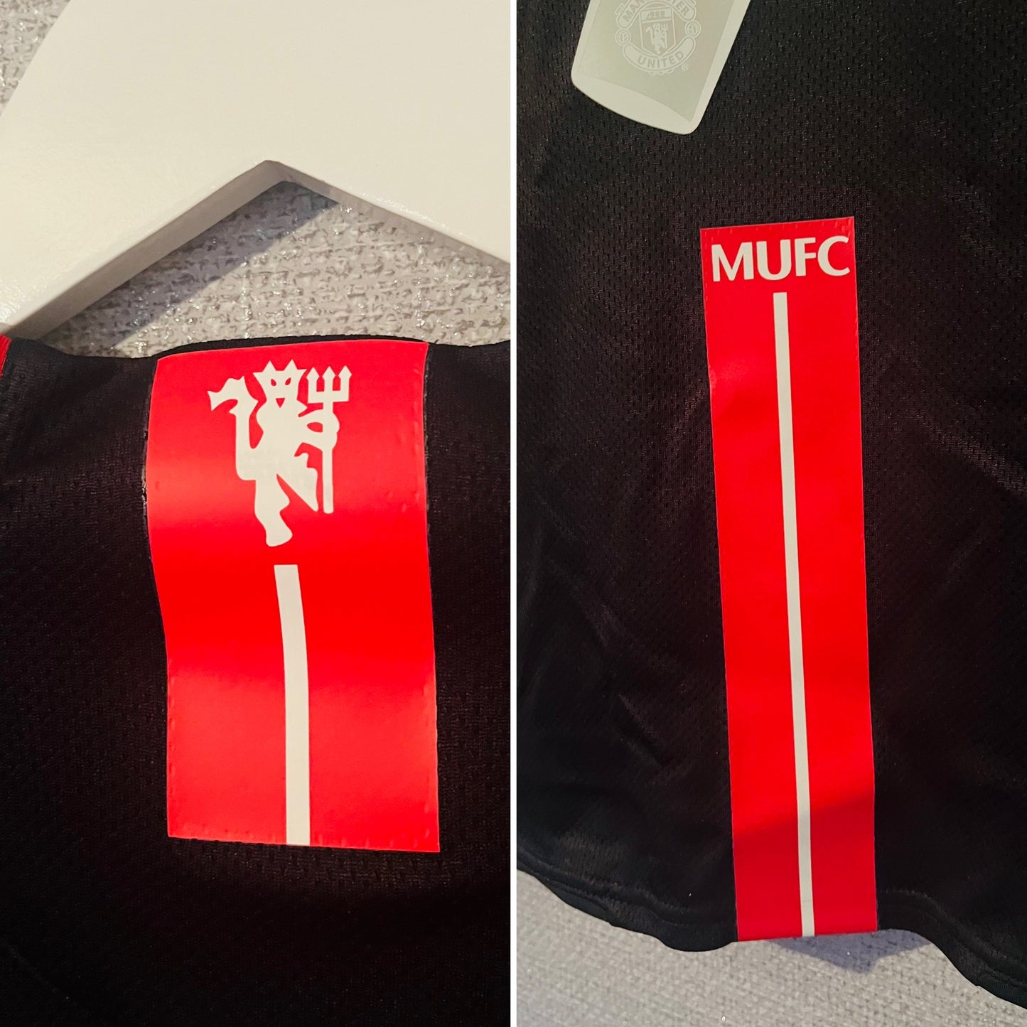 Manchester United away football shirt 2007/08 CR7 Large