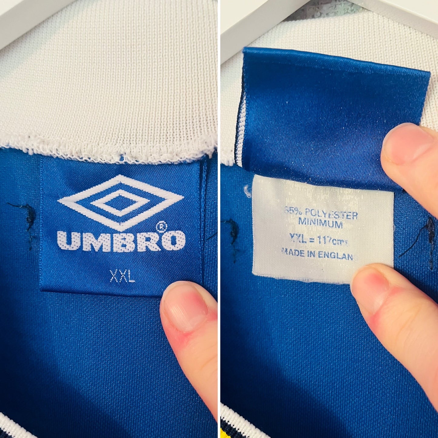 Chelsea home football shirt 1997/99 Vialli XXL