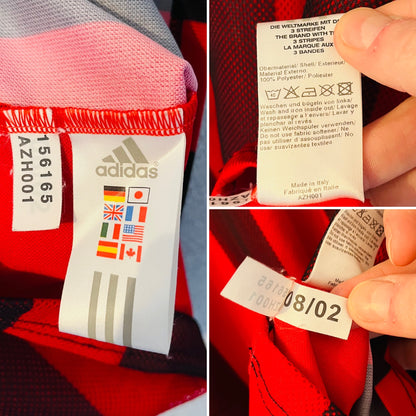 AC Milan home football shirt 2002/03 Shevchenko XL