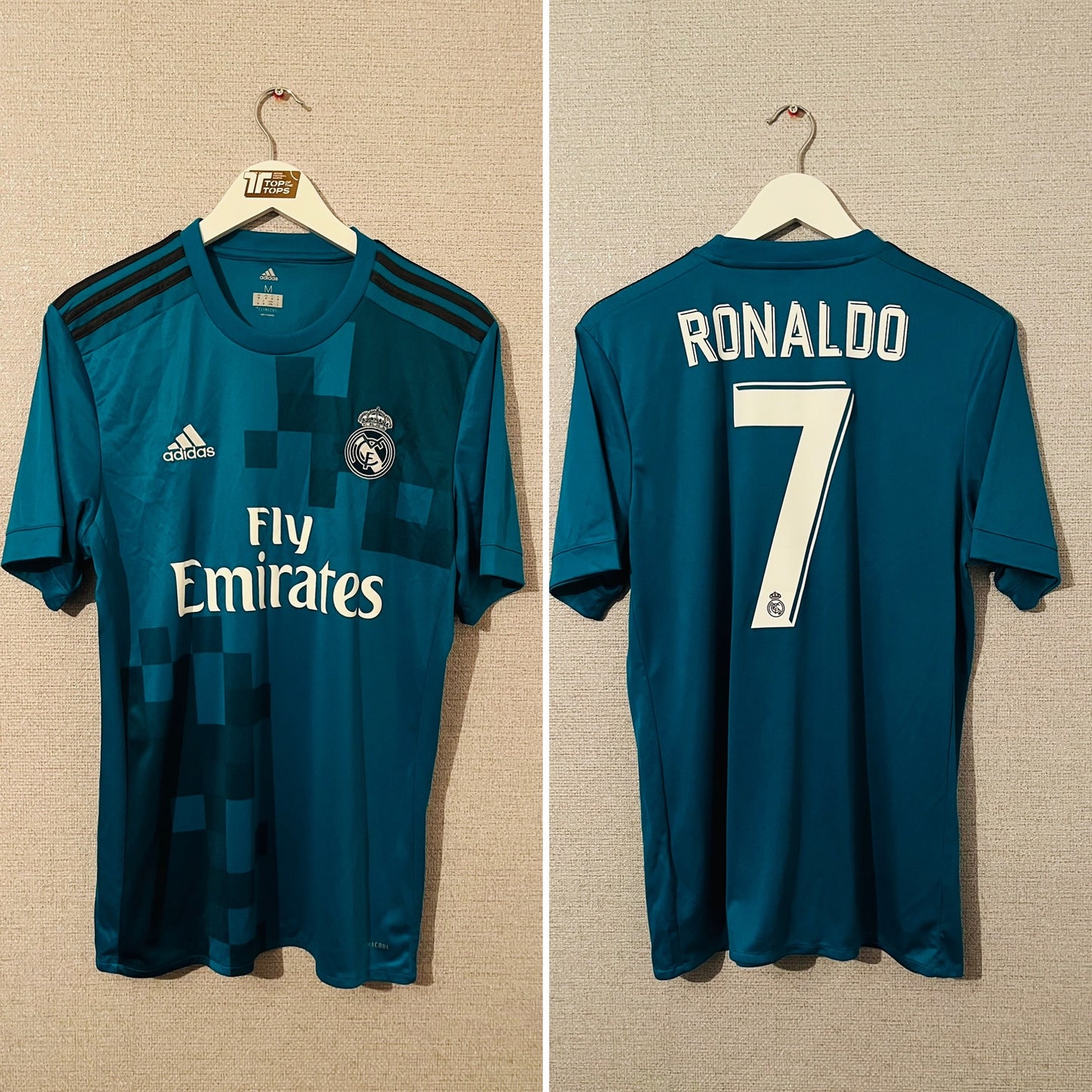 Real Madrid third football shirt 2017/18 CR7 Medium