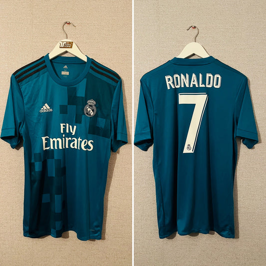 Real Madrid third football shirt 2017/18 CR7 Medium