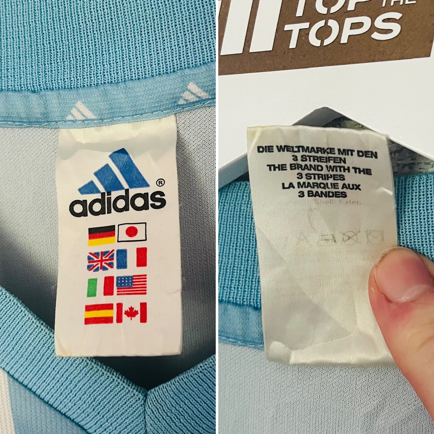 Argentina home football shirt     W/C 2002 Batistuta Large