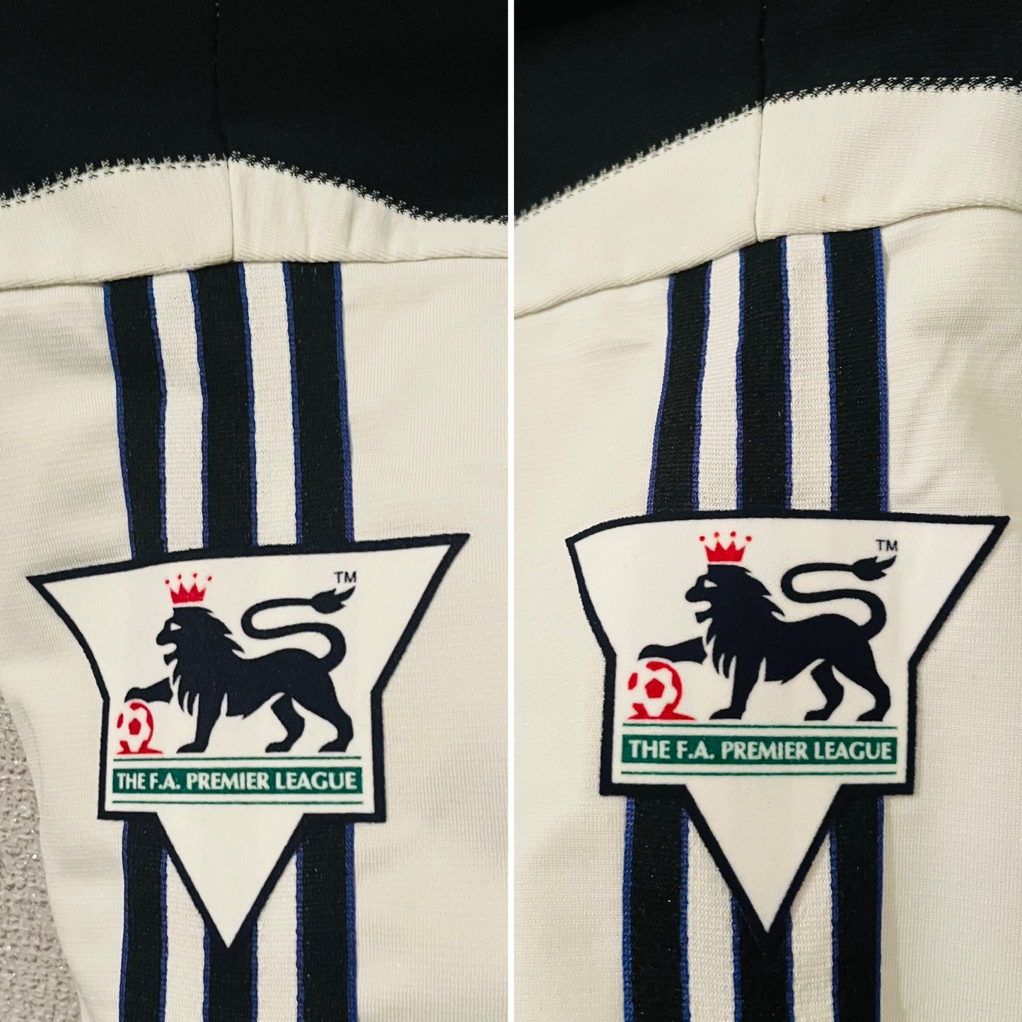Newcastle United home football shirt 1995/97 Asprilla Medium