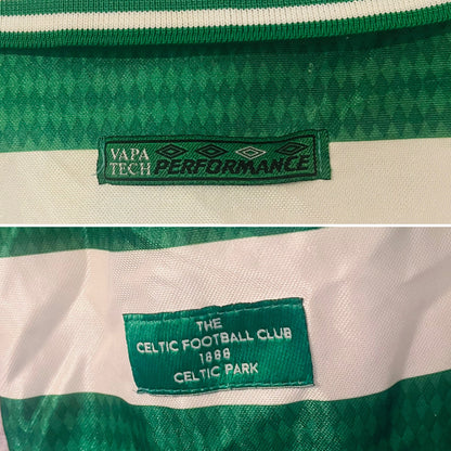 Glasgow Celtic home football shirt 1998/99 Medium