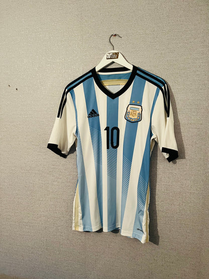 Argentina home football shirt W/C 2014 Messi Medium