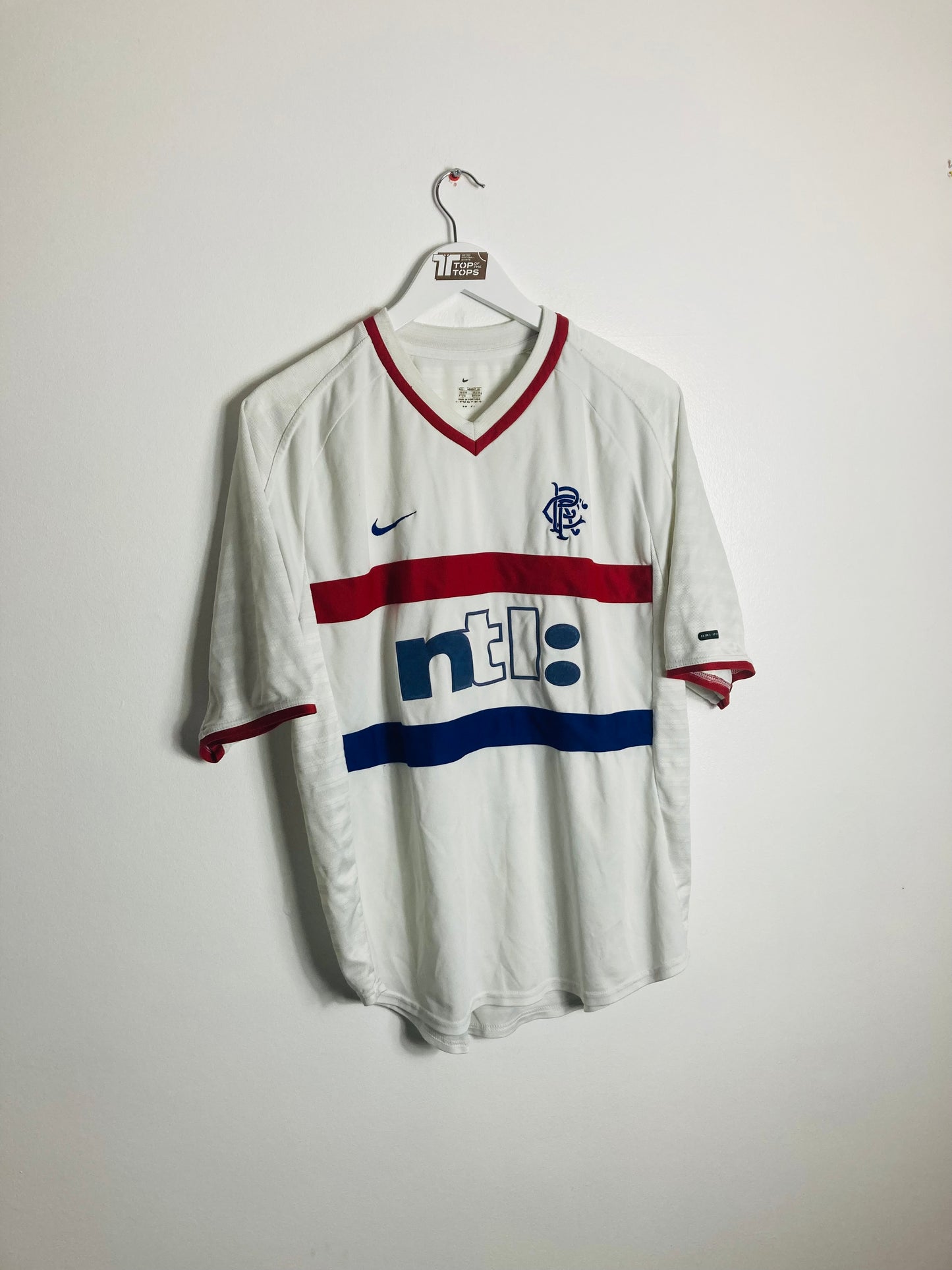 Glasgow Rangers away football shirt 2000/01 Kanchelskis Large