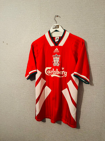 Liverpool home football shirt 1993/95 Barnes Medium