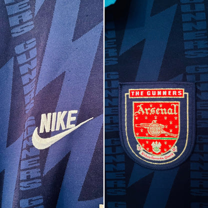 Arsenal away football shirt 1994/95 Wright XL