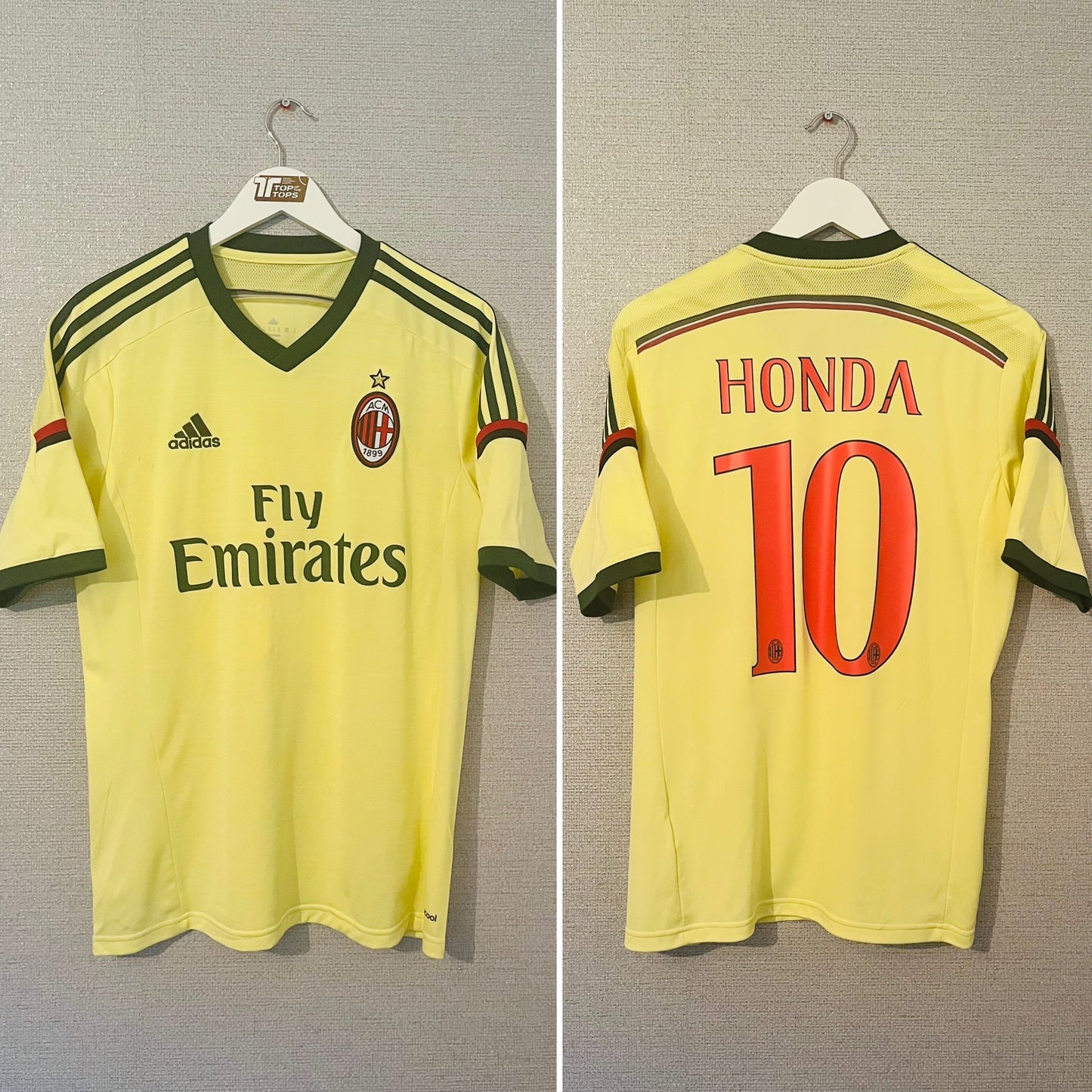 AC Milan third football shirt 2014/15 Honda Medium