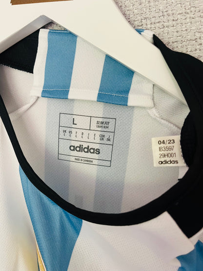 Argentina home football shirt W/C 2022 Alvarez Large