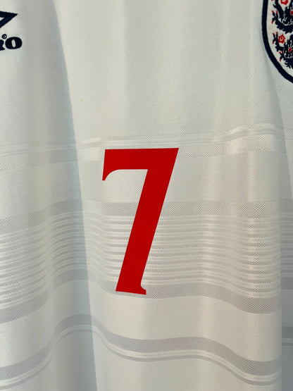 England home football shirt Euro 2000 Beckham XXL