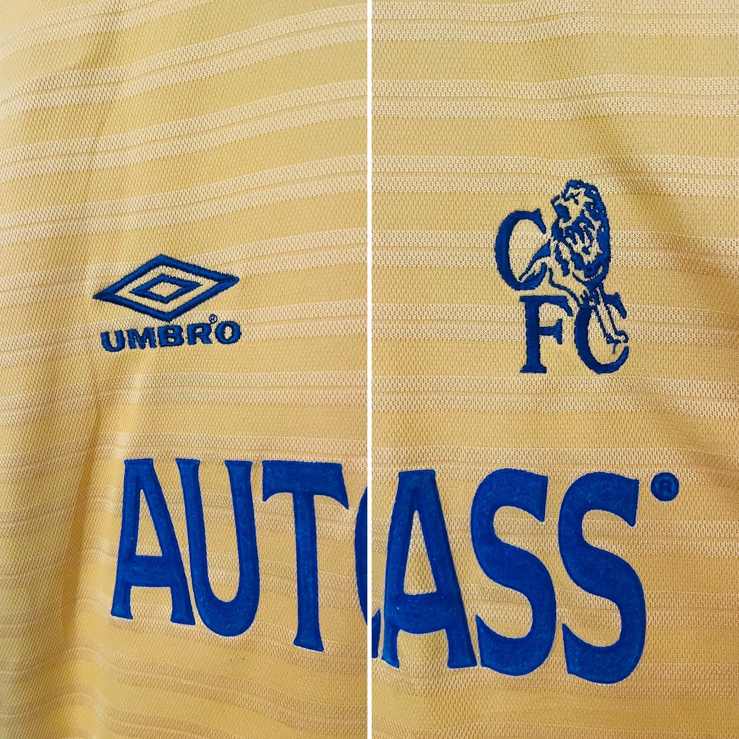 Chelsea away football shirt 2000/02 Zola medium