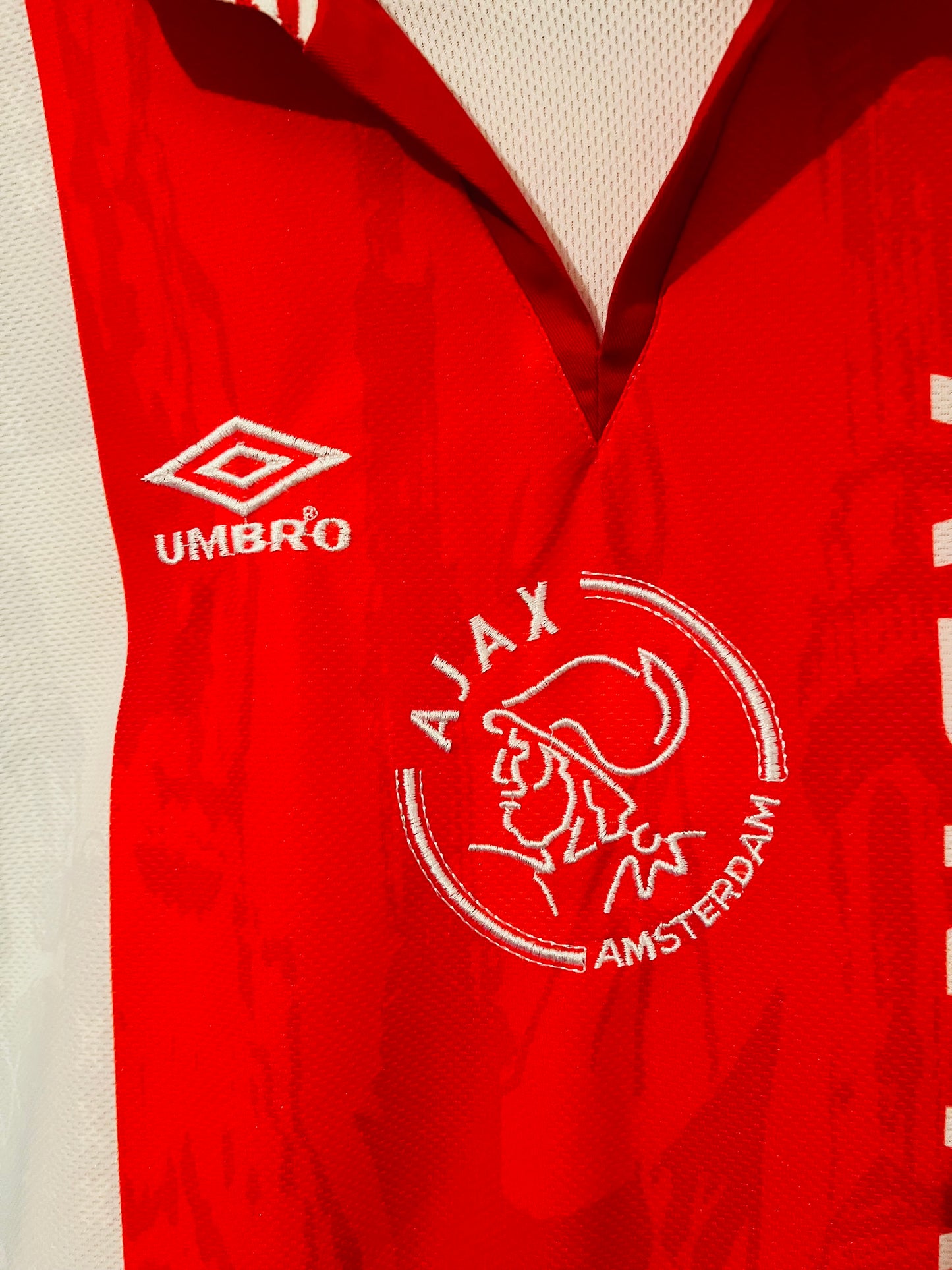 Ajax home football shirt 1996/97 Litmanen Large