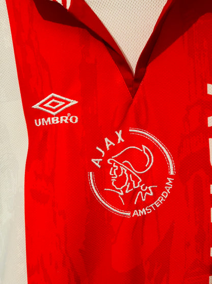 Ajax home football shirt 1996/97 Litmanen Large