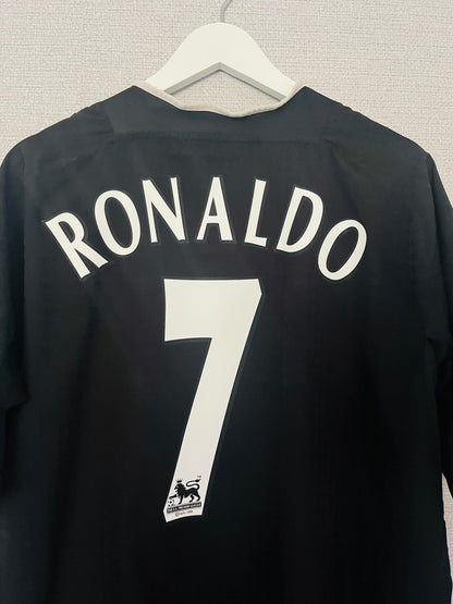 Manchester United away football shirt 2003/05 CR7 Large
