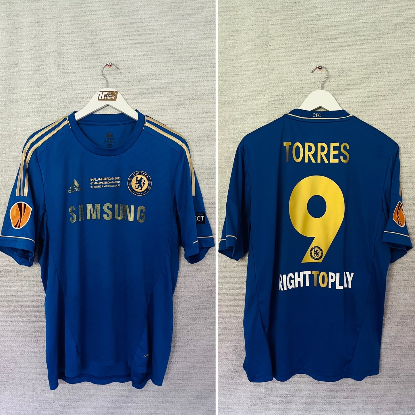 Chelsea home football shirt 2012/13 Torres XL