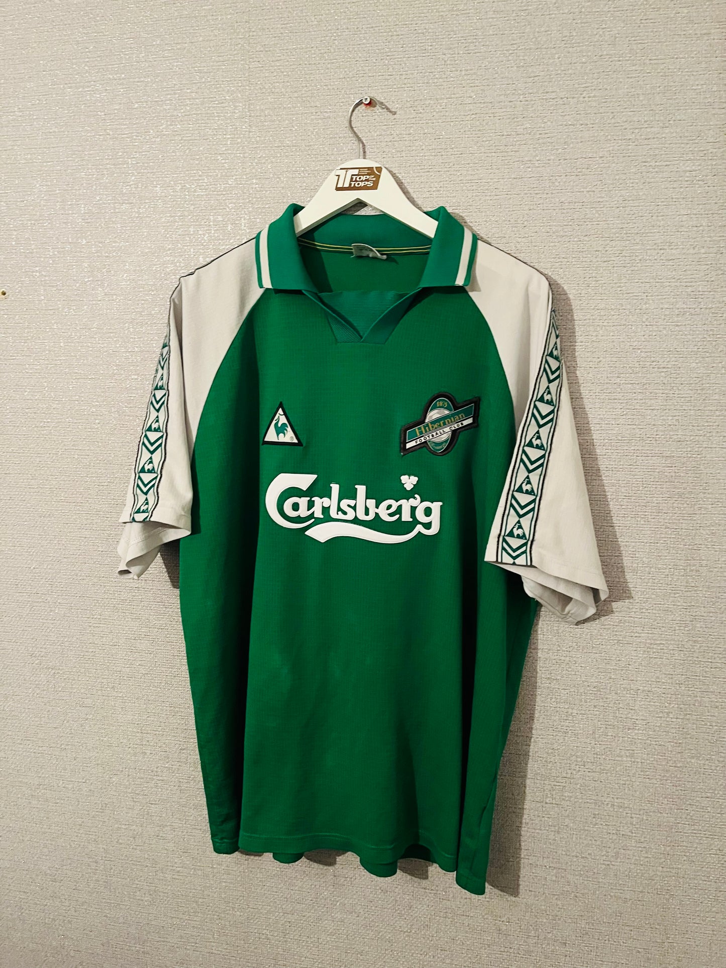 Hibernian home football shirt 1998/2000 XXL