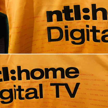 Glasgow Celtic away football shirt 2002/03 Larsson Medium