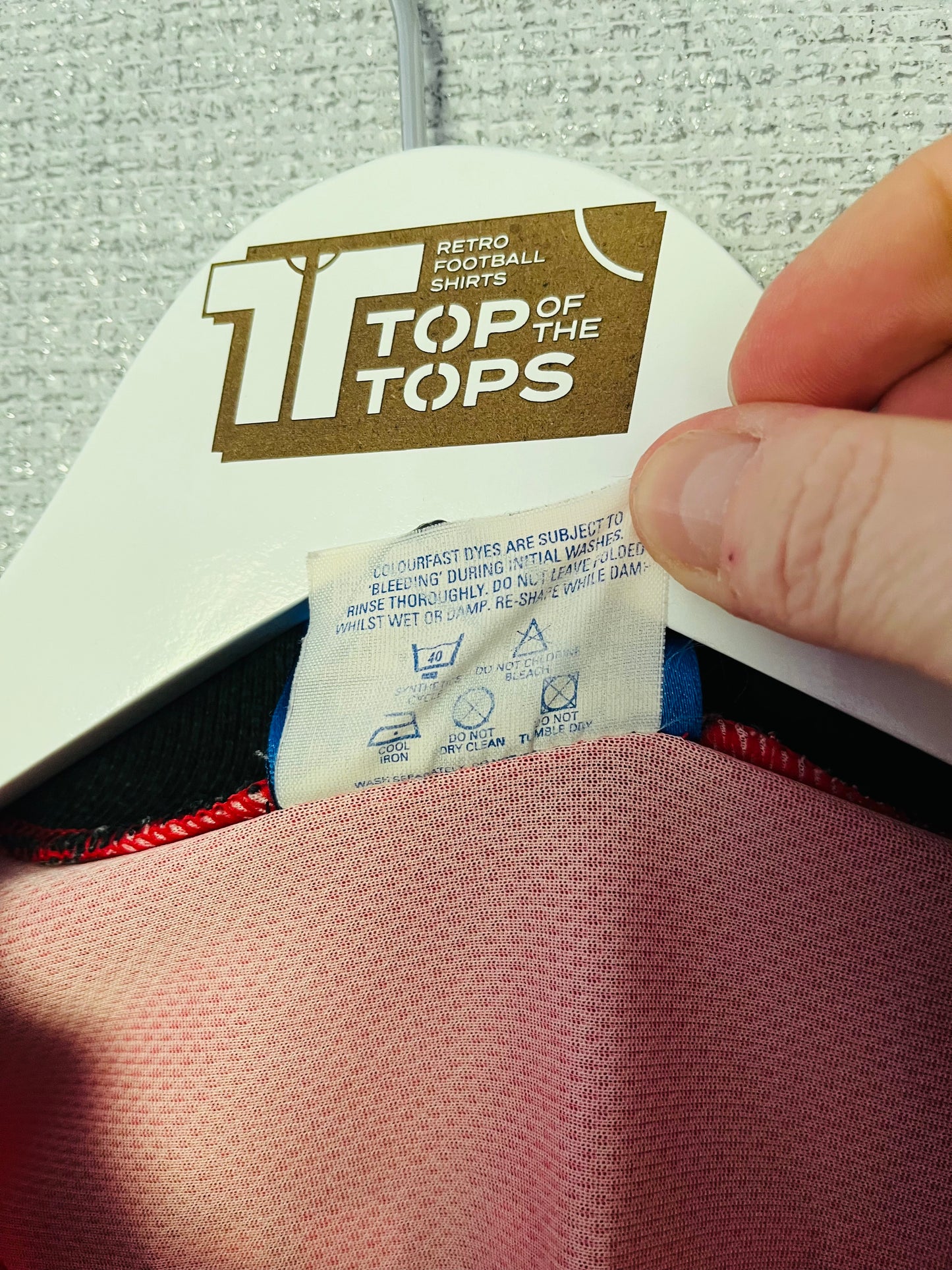 Manchester United home football shirt 1994/95 Keane Medium