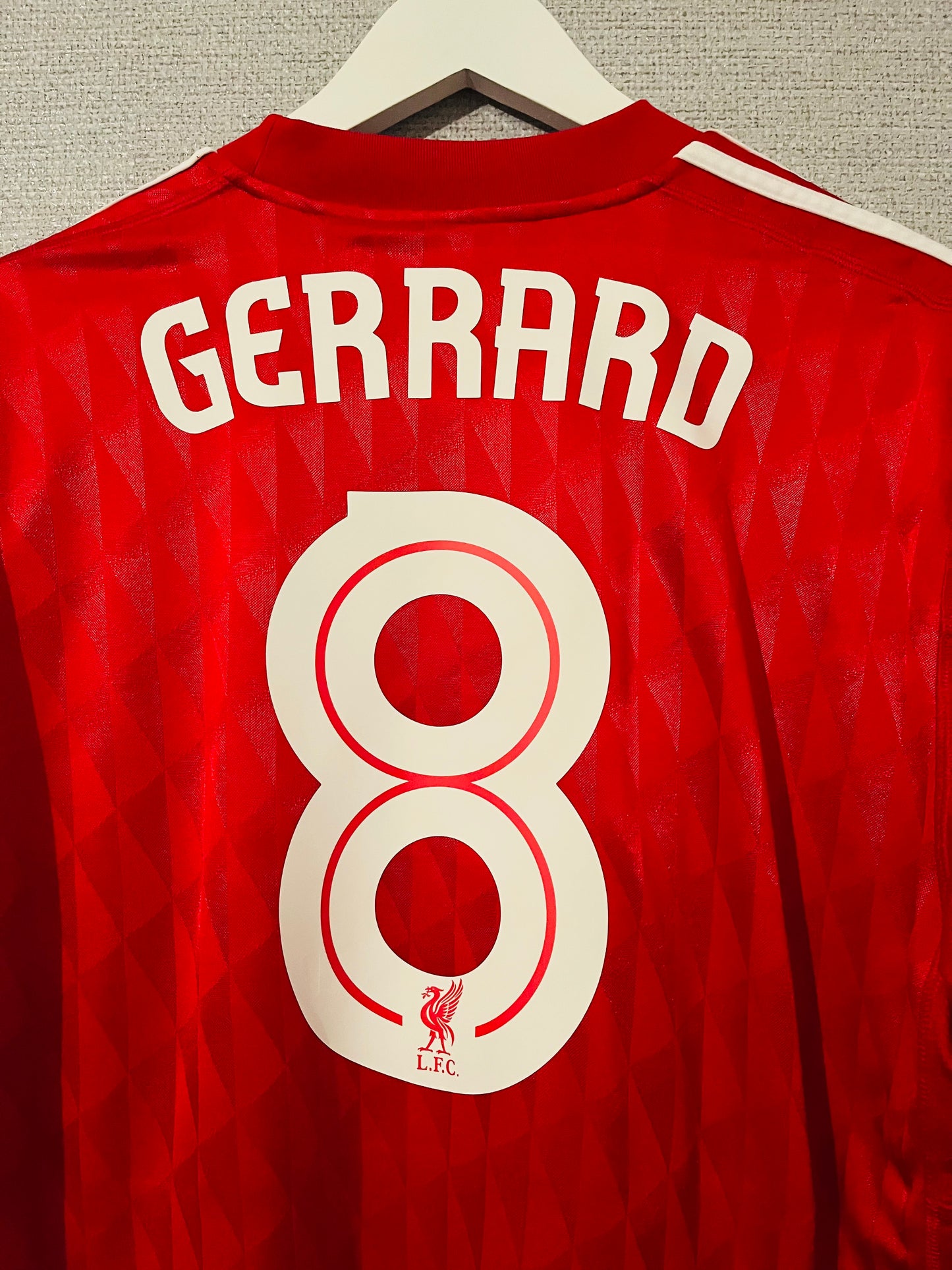 Liverpool home football shirt 2010/12 Gerrard XL