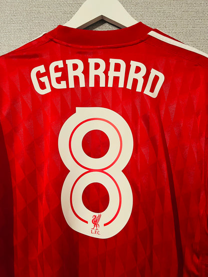Liverpool home football shirt 2010/12 Gerrard XL