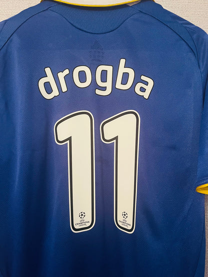 Chelsea home football shirt 2008/09 Drogba Large