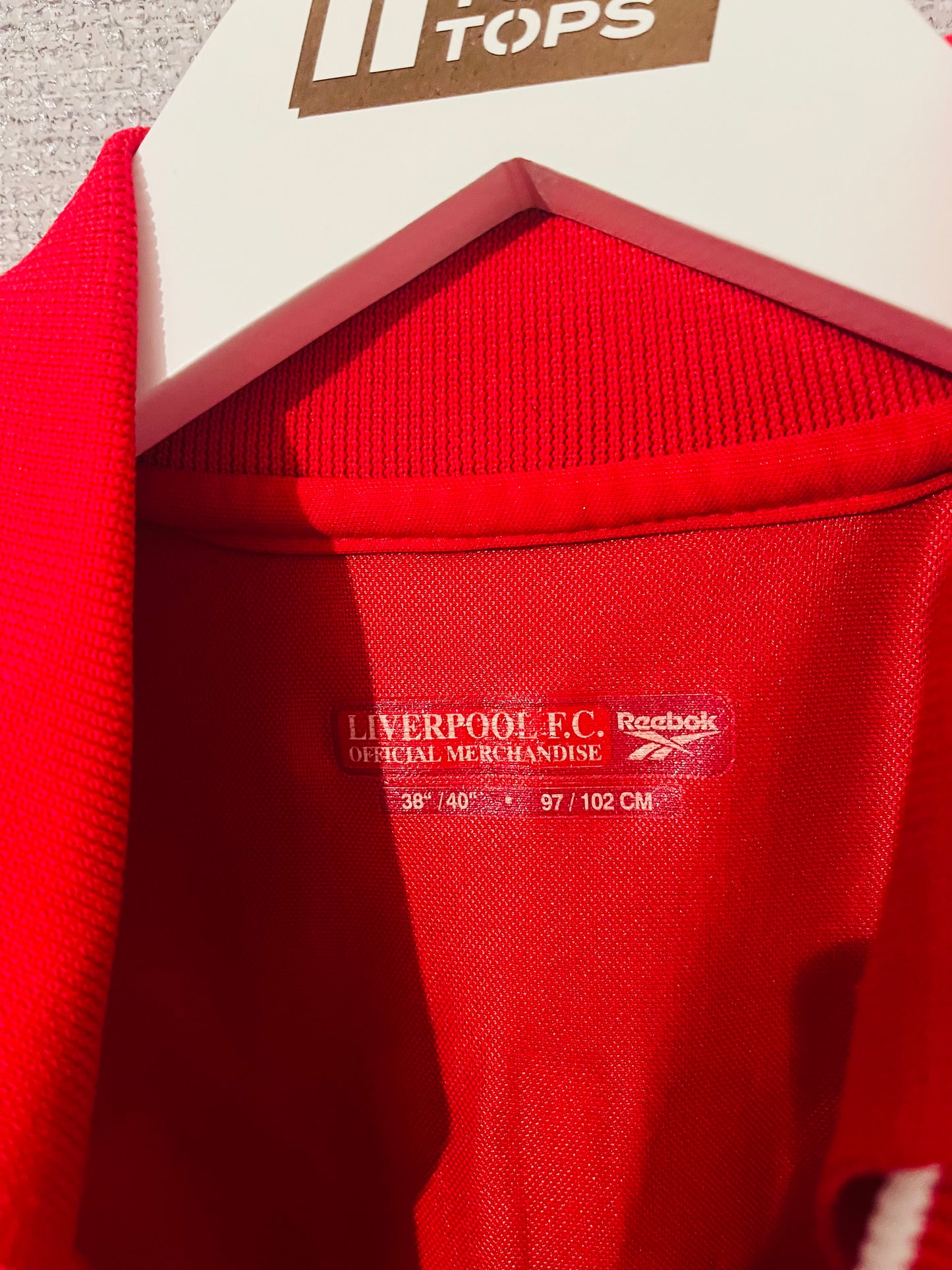 Liverpool home football shirt 2000/02 Fowler Medium