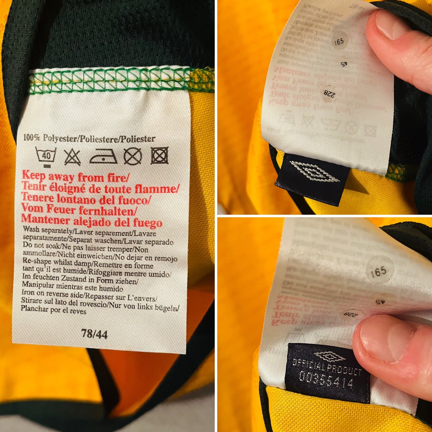 Glasgow Celtic away football shirt 2002/03 Larsson Medium