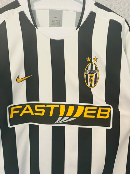 Juventus home football shirt 2003/04 Nedved XL
