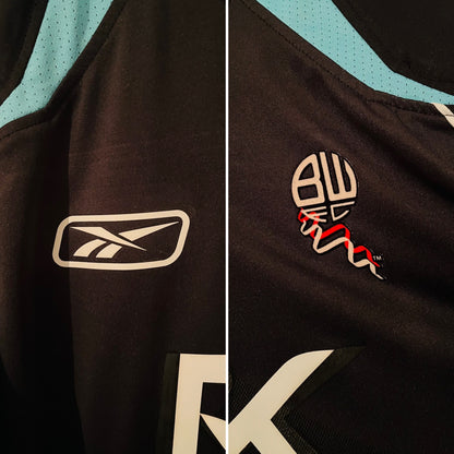Bolton Wanderers away football shirt 2007/08 Stelios Large
