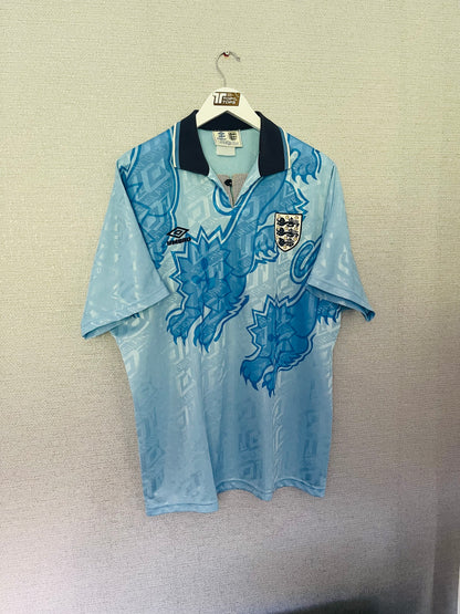 England third football shirt 1992/93 XL