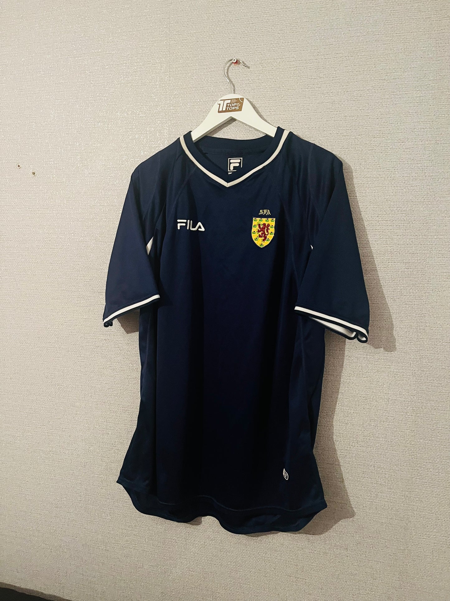 Scotland home football shirt 2000/02 XL