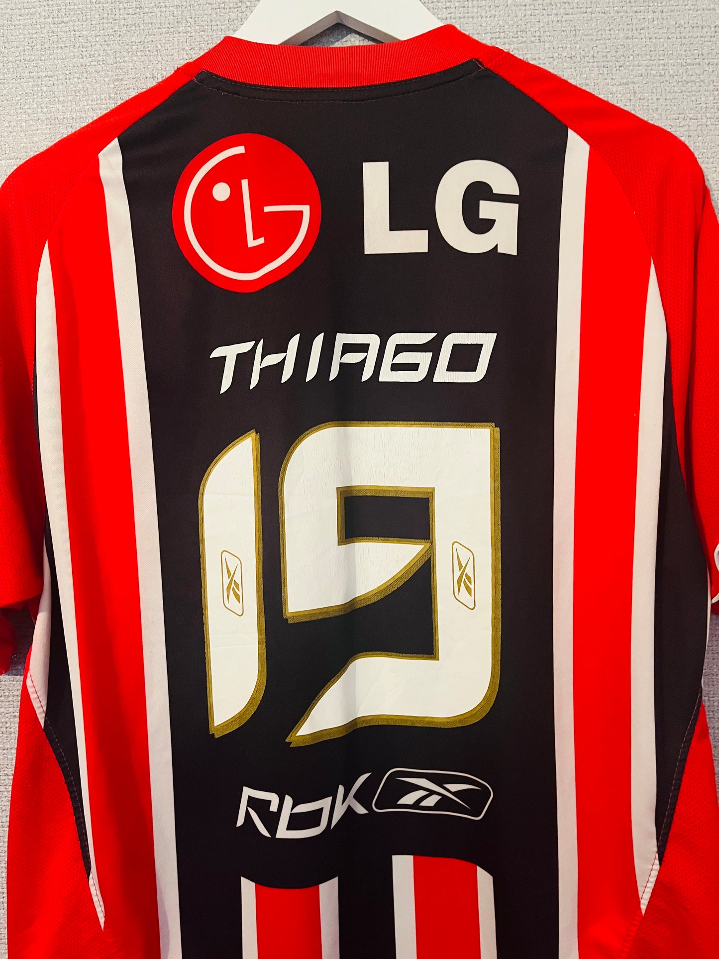 São Paulo away football shirt 2006/07 Thiago Medium