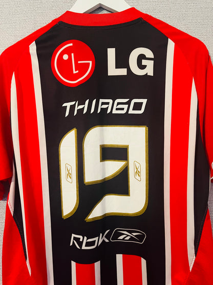 São Paulo away football shirt 2006/07 Thiago Medium