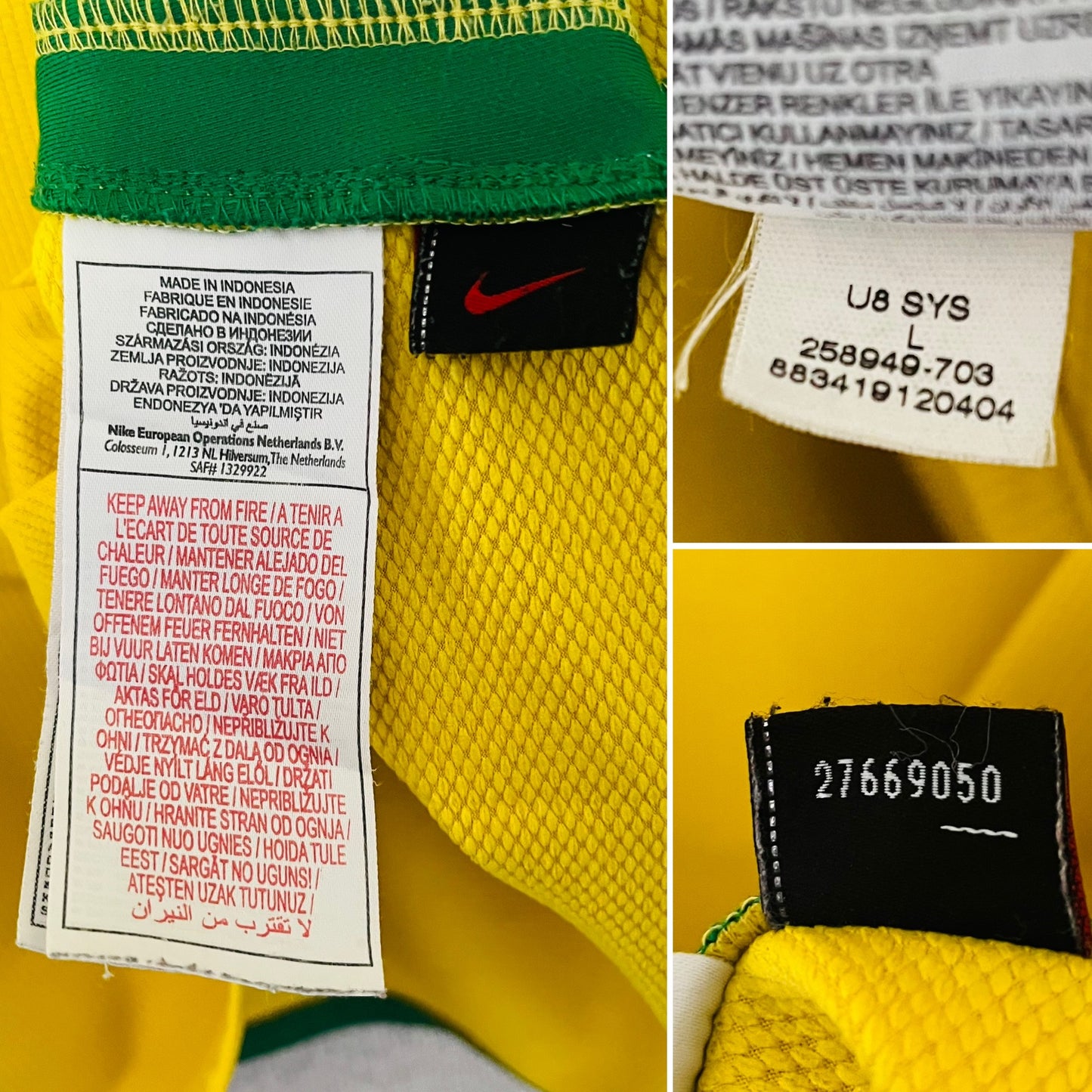 Brazil home football shirt
2008/10 Kaka Large