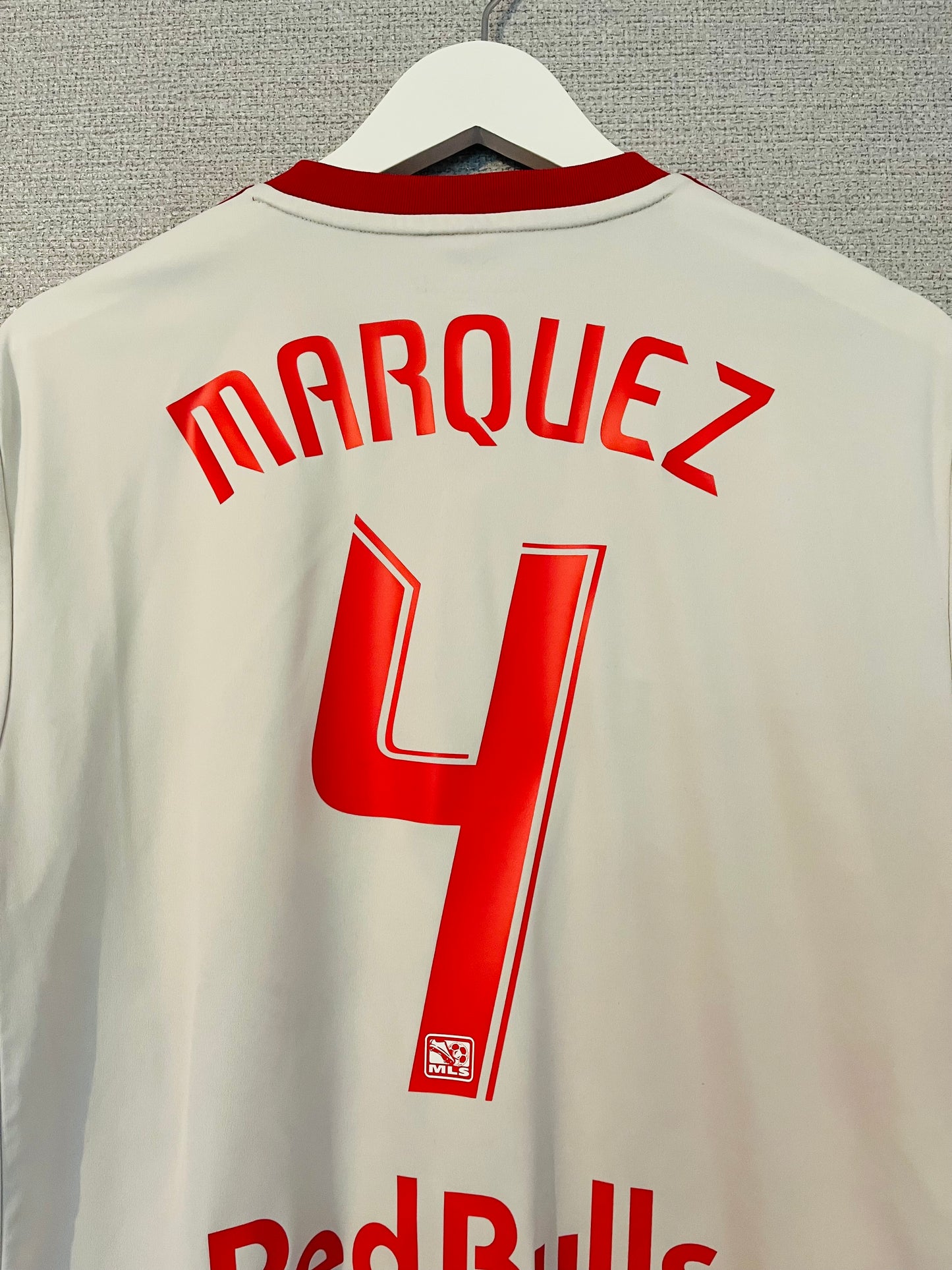New York Red Bulls home football shirt 2010/11 Marquez Large