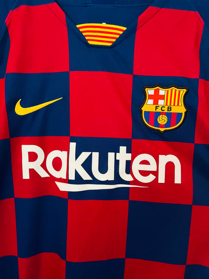 Barcelona home football shirt 2019/20 Suarez Large