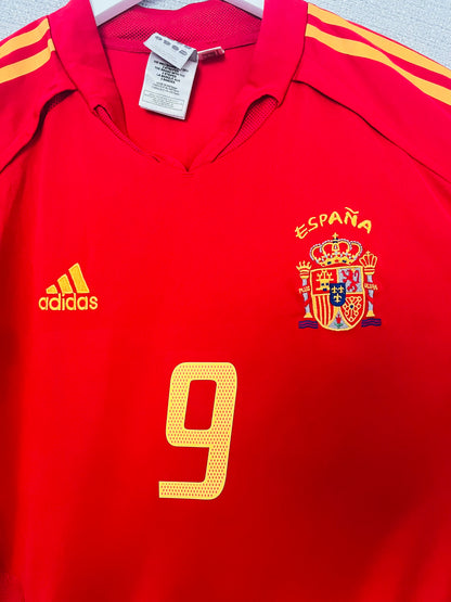 Spain home football shirt 2004/06 Torres Large
