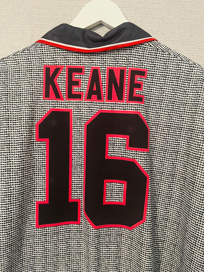Manchester United away football shirt 1995/96 Keane XXL