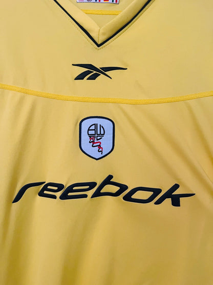 Bolton Wanderers away football shirt 2002/03 Okocha XXL