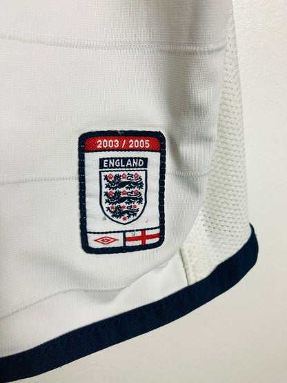 England home football shirt 2003/05 Rooney small