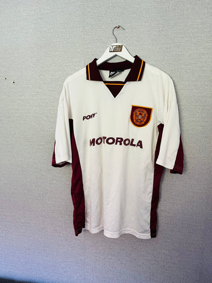 Motherwell away football shirt 1996/97 Large