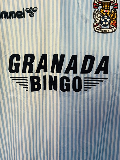 Coventry City home football shirt 1987/89 XL