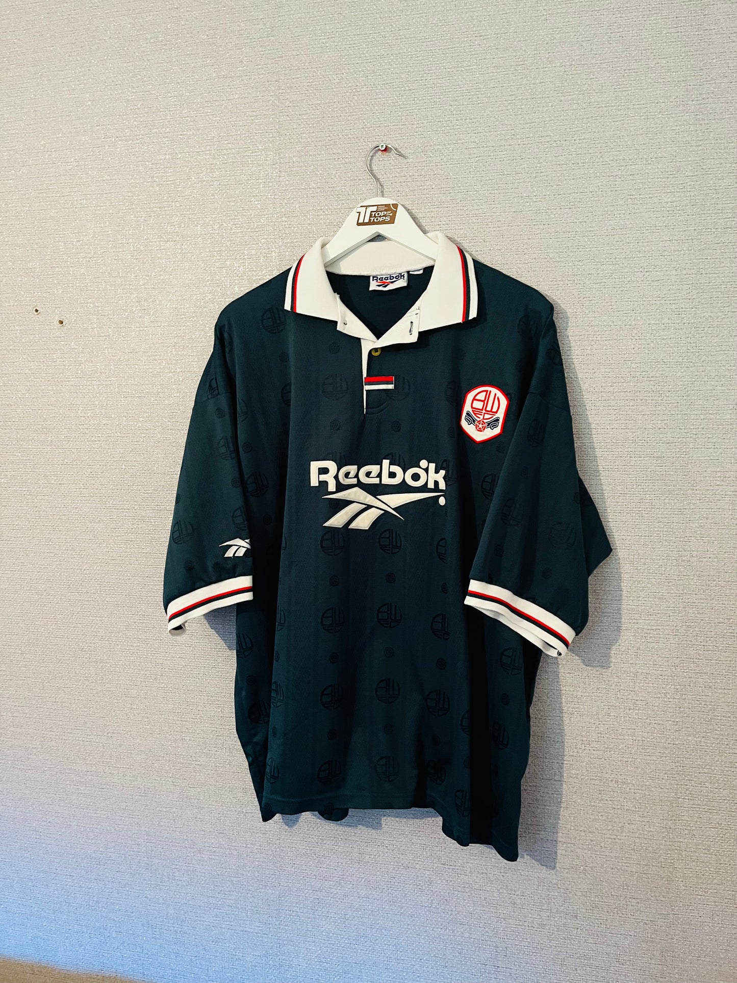 Bolton Wanderers away football shirt 1996/97 XXL