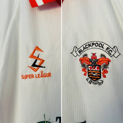 Blackpool away football shirt 1999/2000 XL