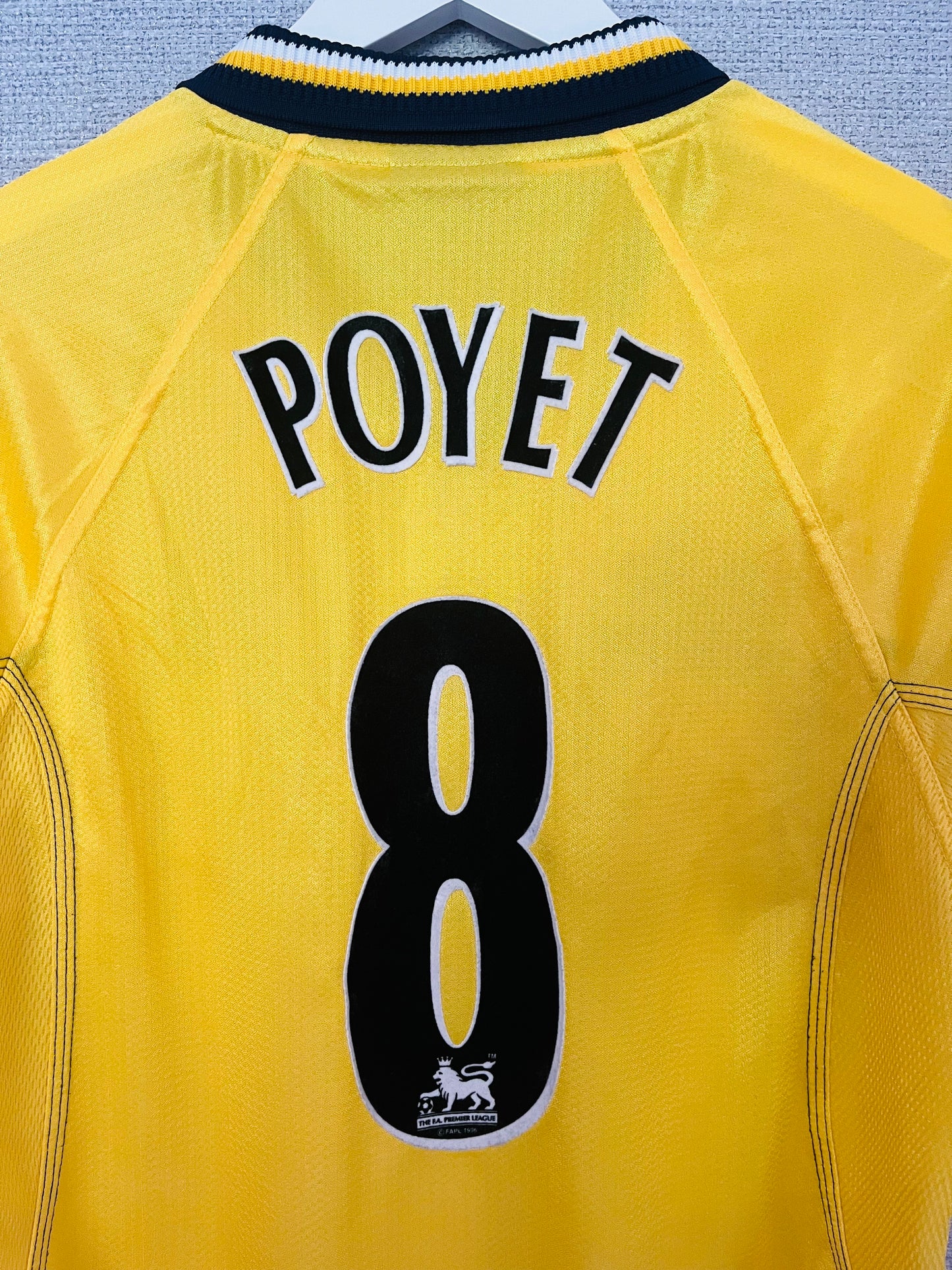 Chelsea third football shirt 1998/99 Poyet Medium