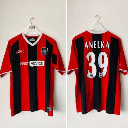Manchester City away football shirt 2003/04 Anelka Large