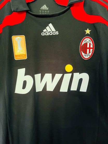 AC Milan third football shirt 2007/08 Maldini Medium