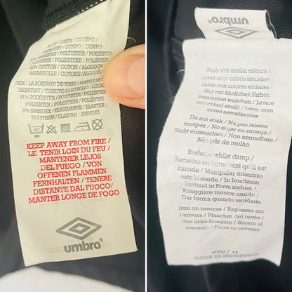 Manchester City away football shirt 2009/10 Kompany Large